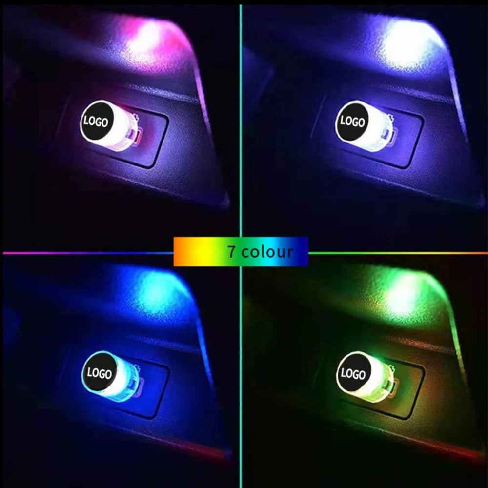 Dekorative Mini-USB-LED-Leuchte für den Fahrzeuginnenraum